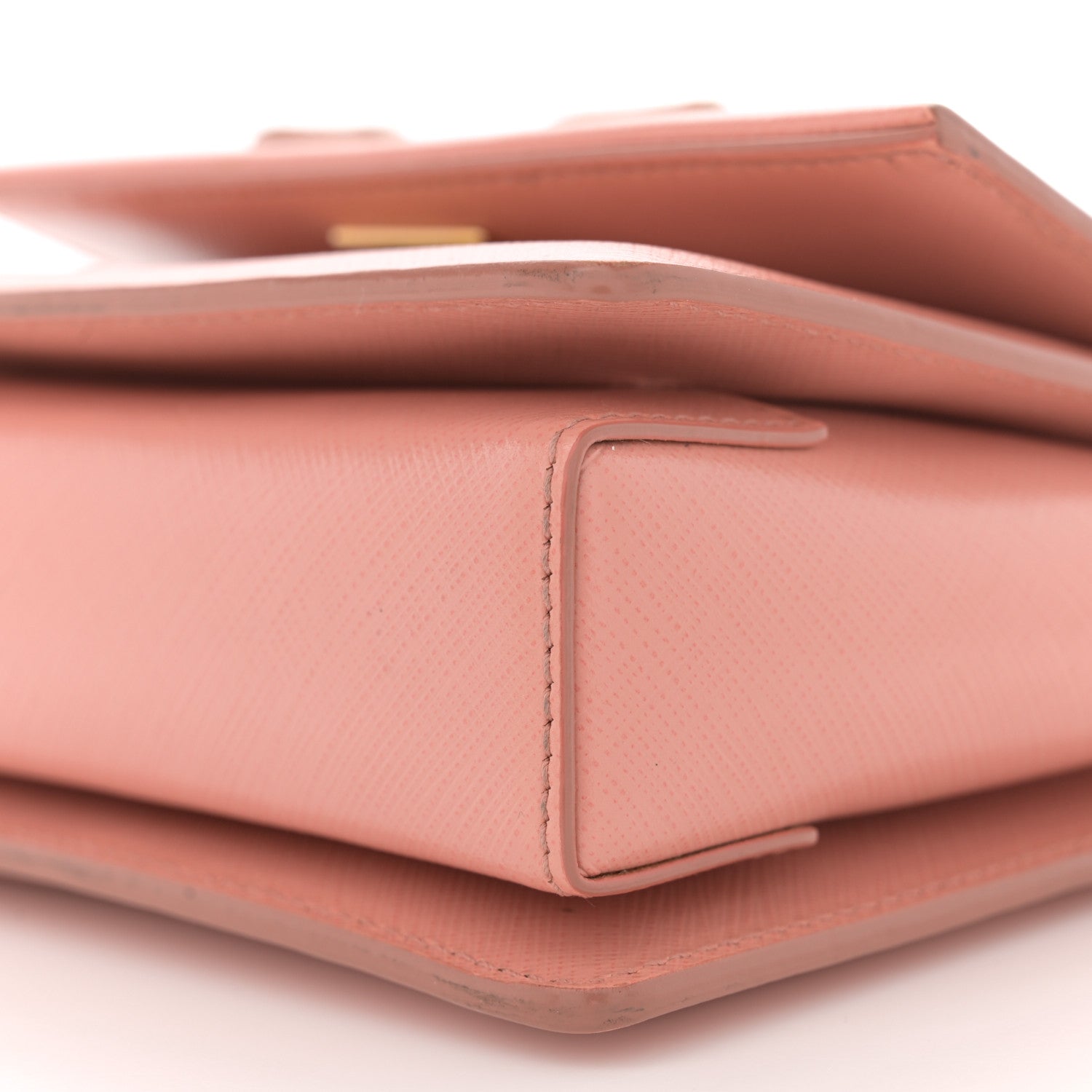 Salvatore Ferragamo Hammered Calfskin Mini Vara Bow Crossbody Bag Pink 10 of 15