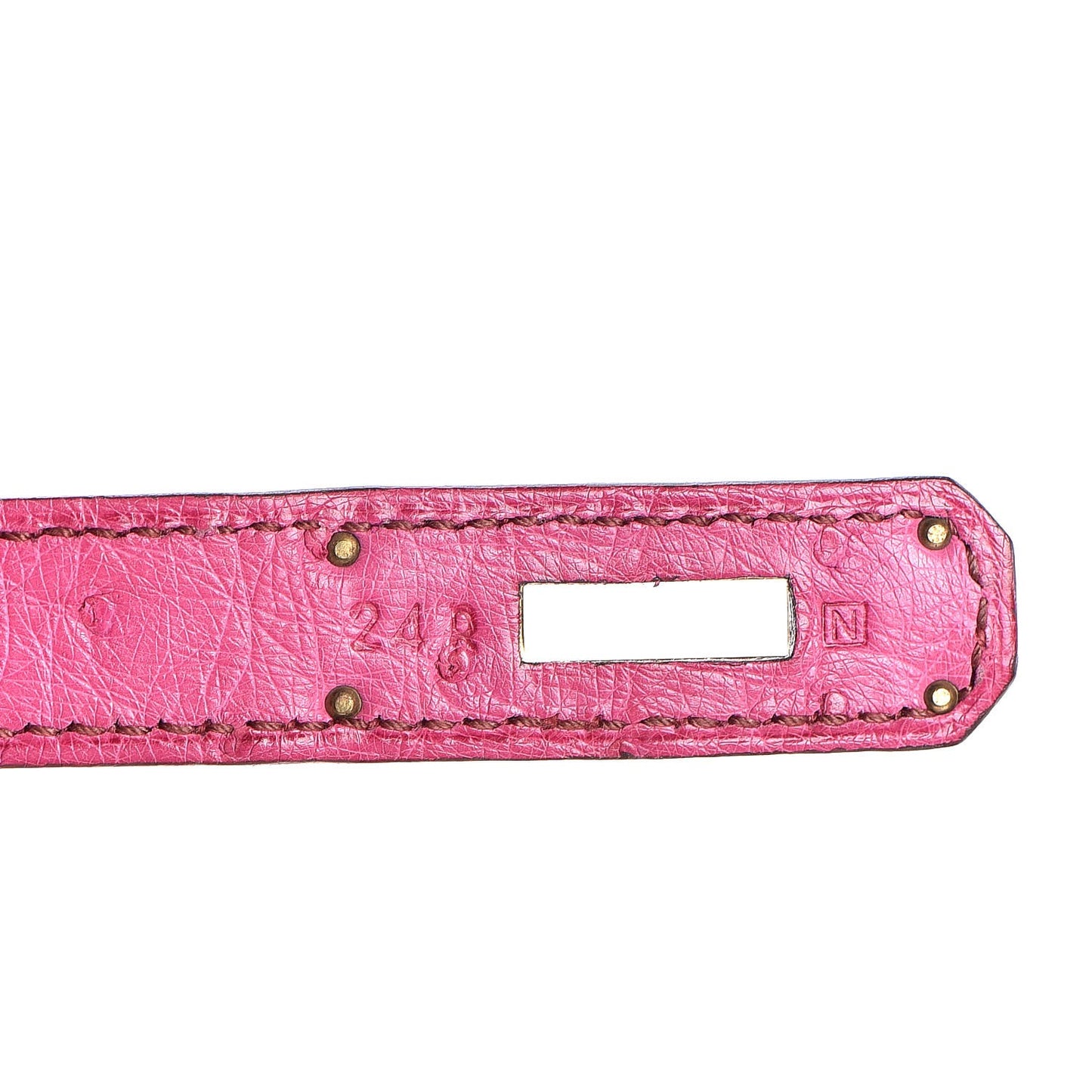 Ostrich Birkin 35 Fuchsia