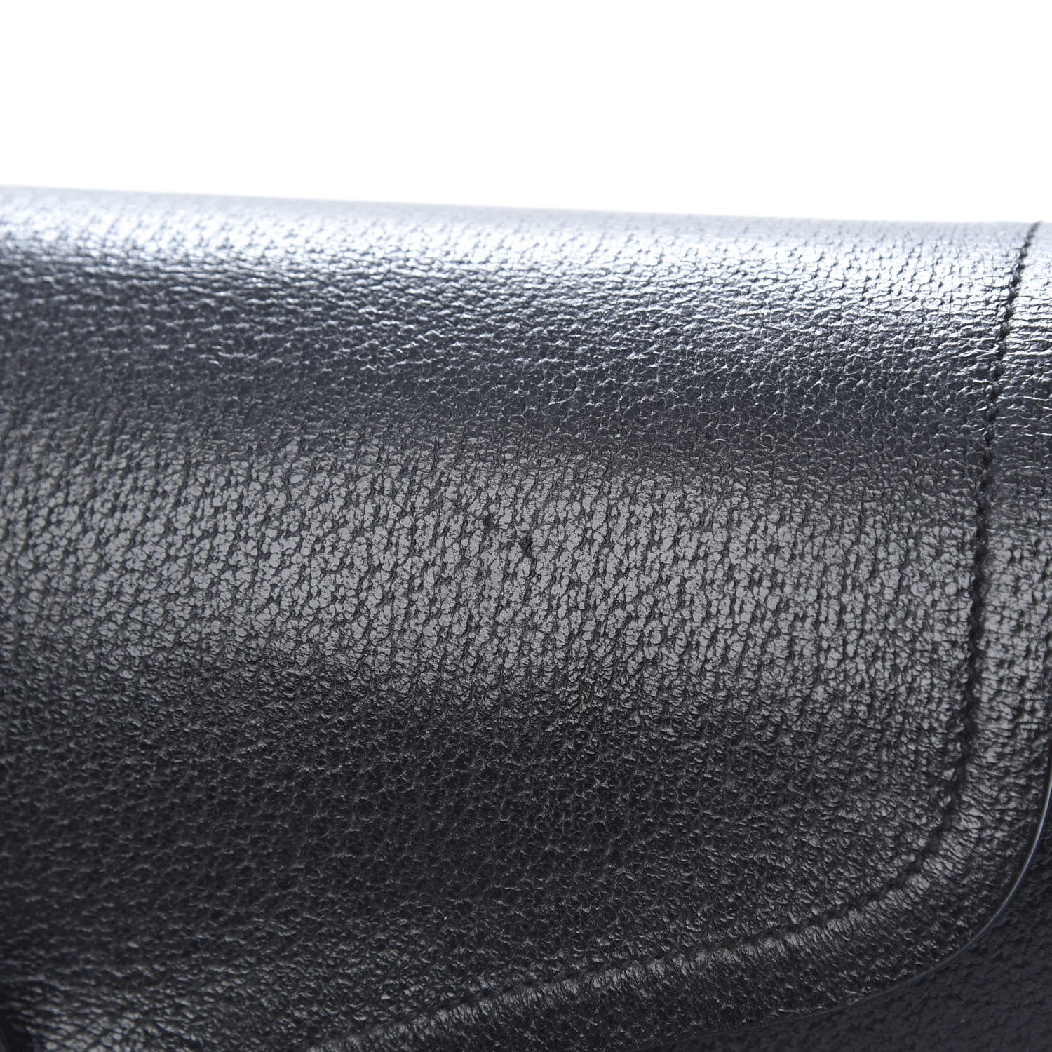 Prada Goatskin Cerniera Pushlock Satchel Black 14 of 14