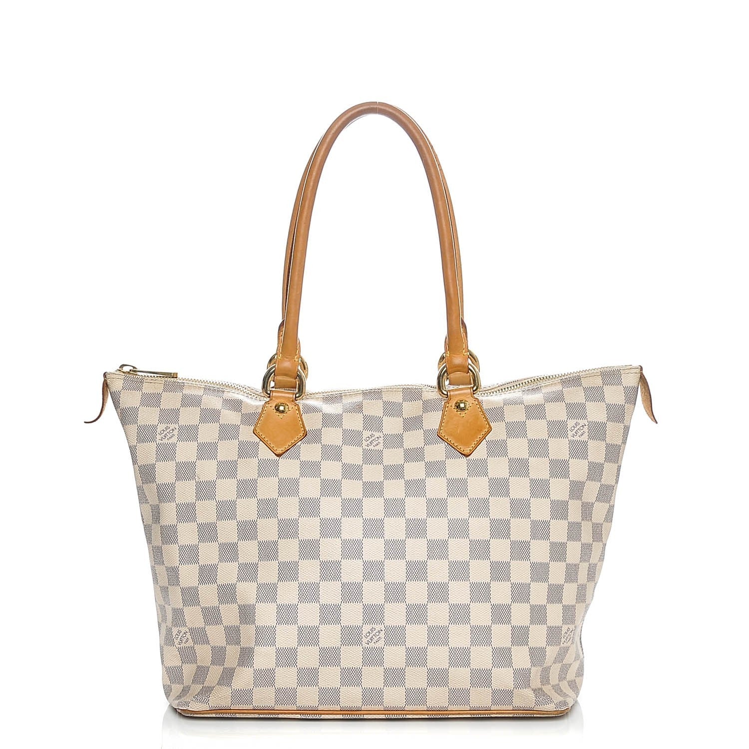 Louis Vuitton Damier Azur Saleya MM 1 of 7