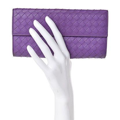 Bottega Veneta Nappa Intrecciato Continental Wallet Byzantine 2 of 9