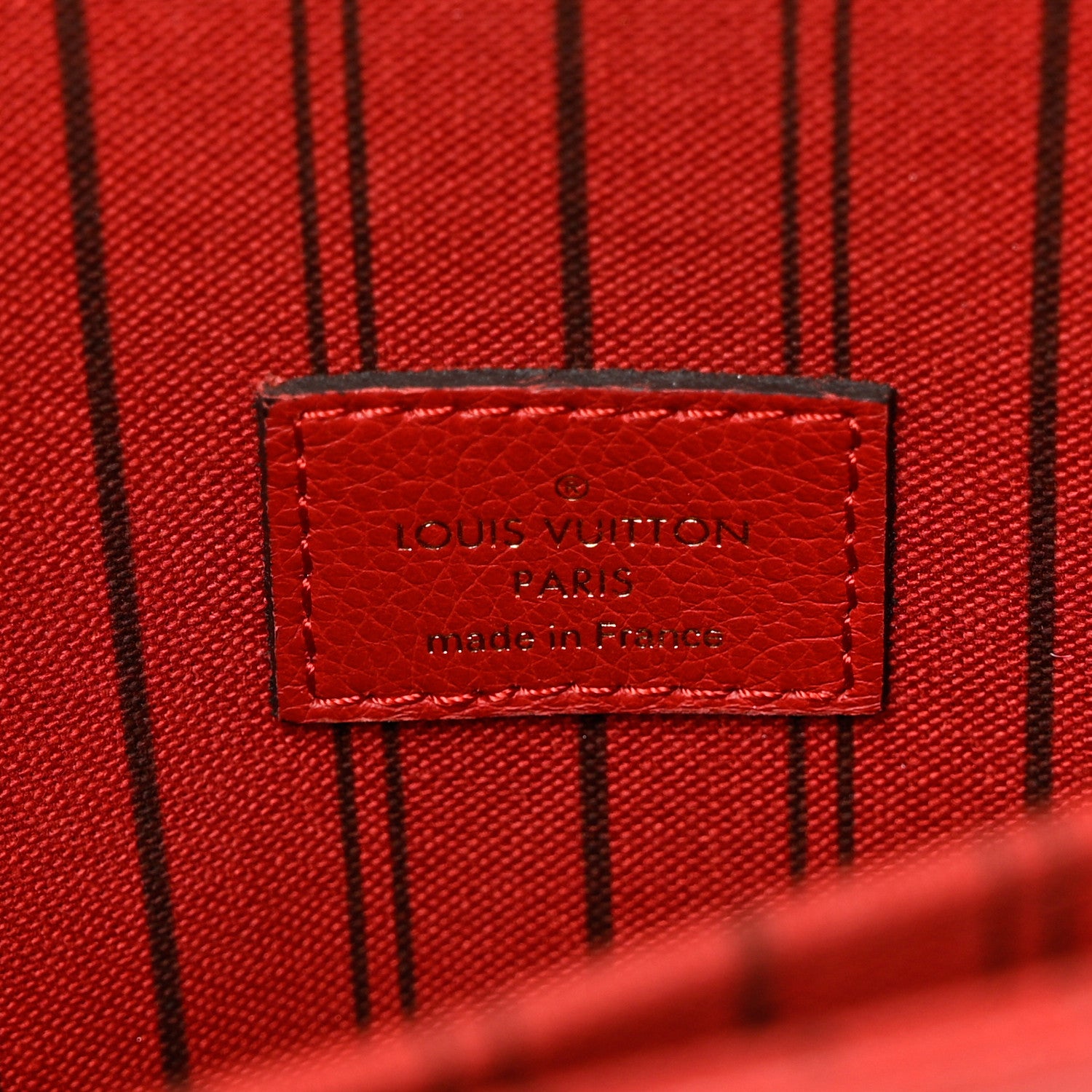 Louis Vuitton Empreinte Pochette Metis Cherry Berry 6 of 10