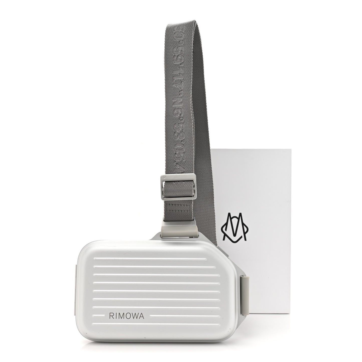 Aluminum Personal Sling Clutch Silver