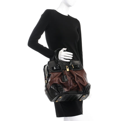 Louis Vuitton Monogram Embossed Alligator Les Extraordinaires City Steamer 2 of 6
