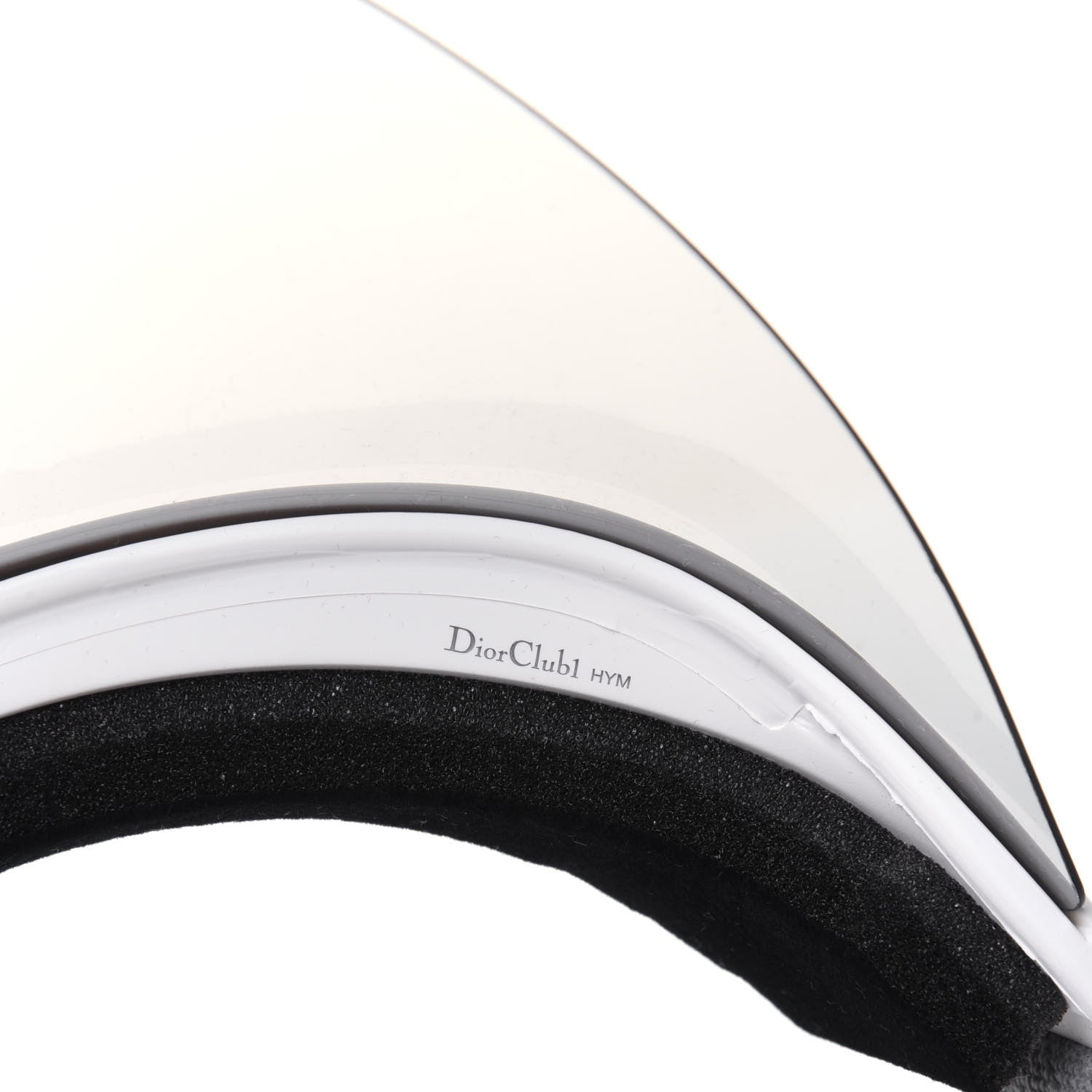 Christian Dior Mirrored DiorClub1 Sun Visor Grey 8 of 12