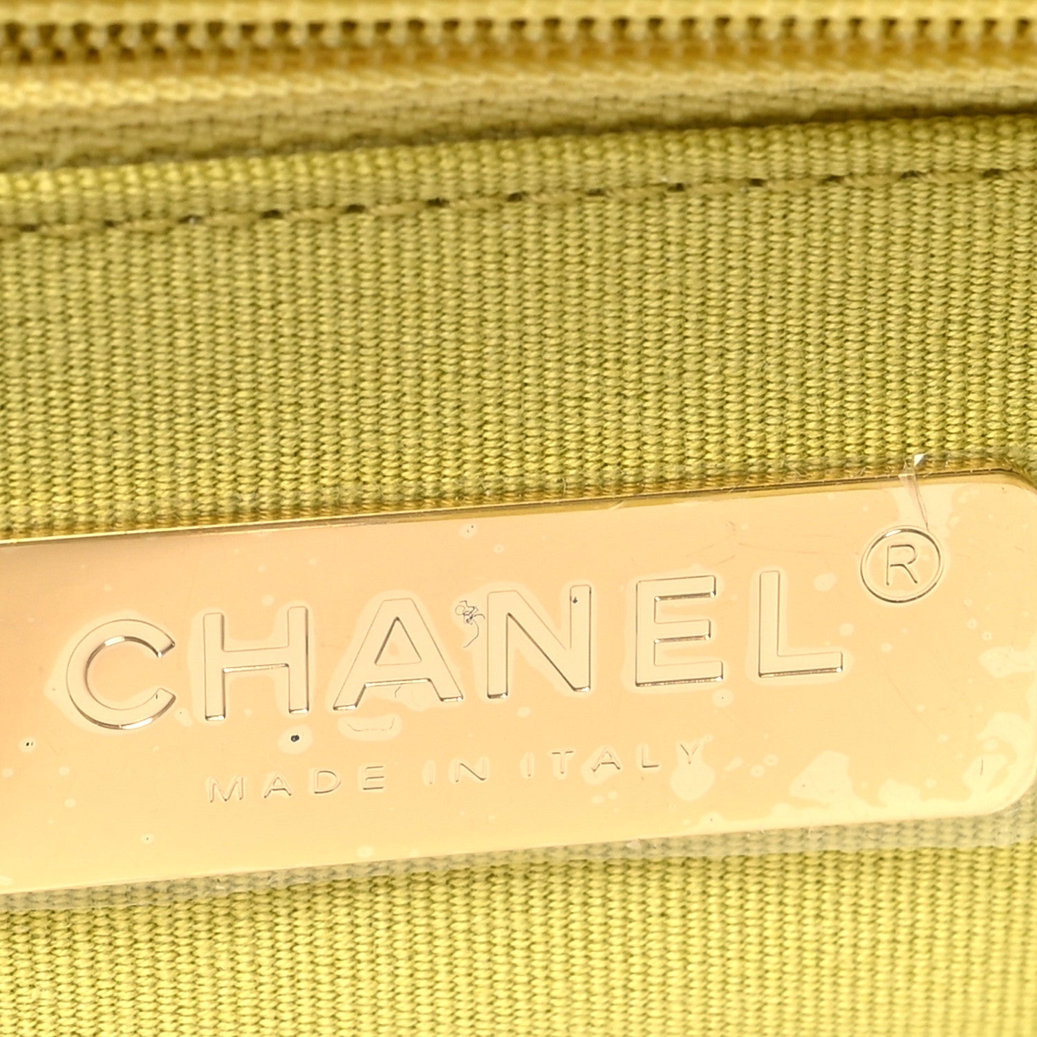 Chanel Corduroy Quilted Medium Chanel 19 Flap Light Green 6 of 11