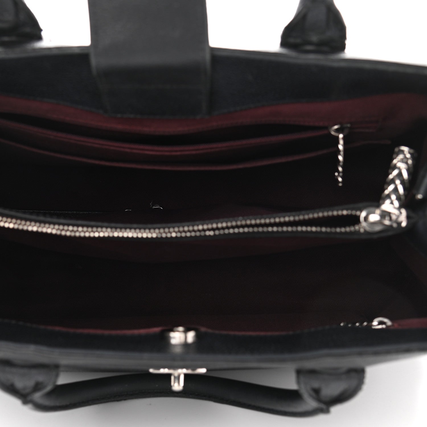 Chanel Grained Calfskin Small Neo Executive Shopper Tote Black 5 of 17