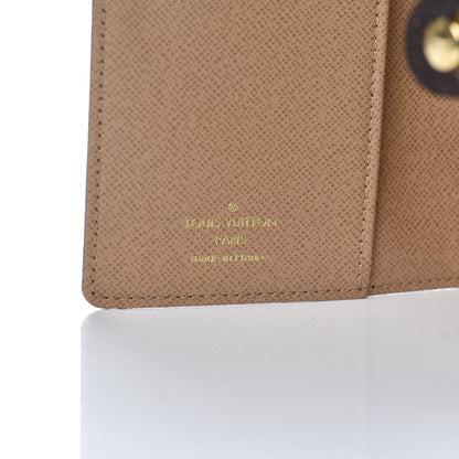 Louis Vuitton Monogram Complice Trunks and Bags Small Ring Agenda Cover Beige 6 of 7
