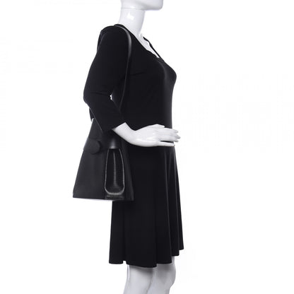 Louis Vuitton Epi Sac D'Epaule Black 2 of 8