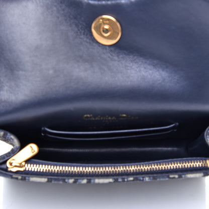 Christian Dior Oblique Saddle Belt Bag Blue 5 of 10