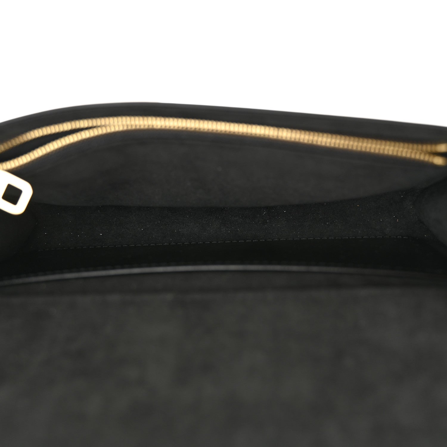 Louis Vuitton Calfskin Fleur De Lys Pochette Chain Louise Black 5 of 12