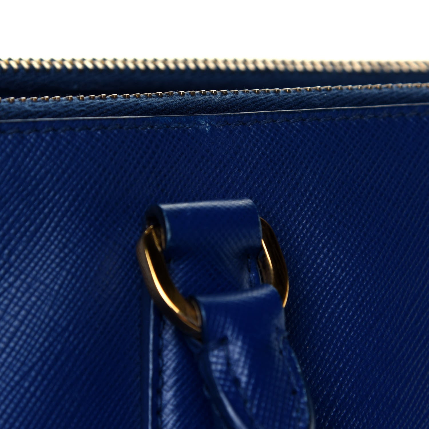 Prada Saffiano Large Galleria Double Zip Tote Bluette 31 of 32