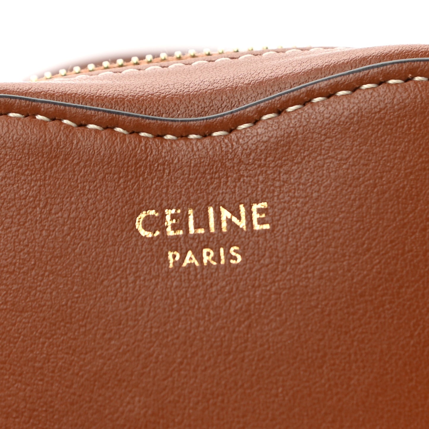 Box Calfskin Micro Heart Crossbody Bag Camel
