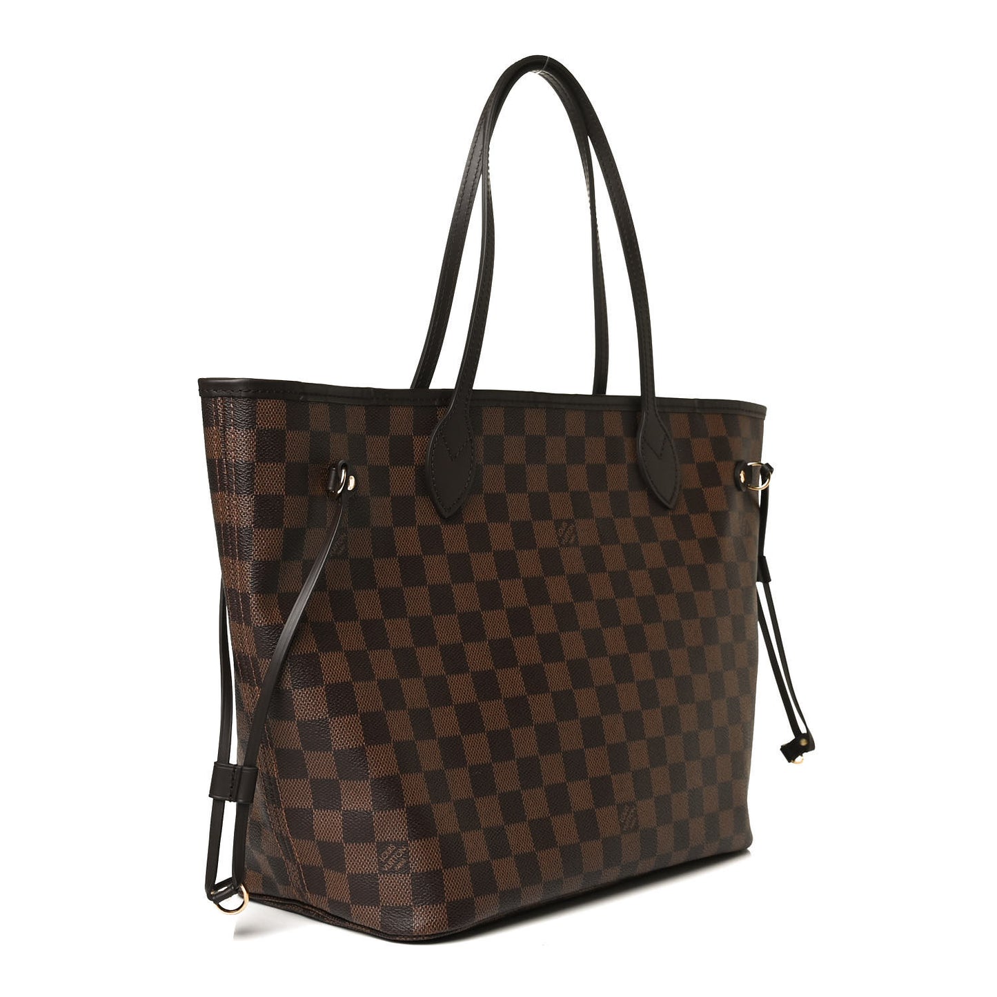Damier Ebene Neo Neverfull MM Rose Ballerine