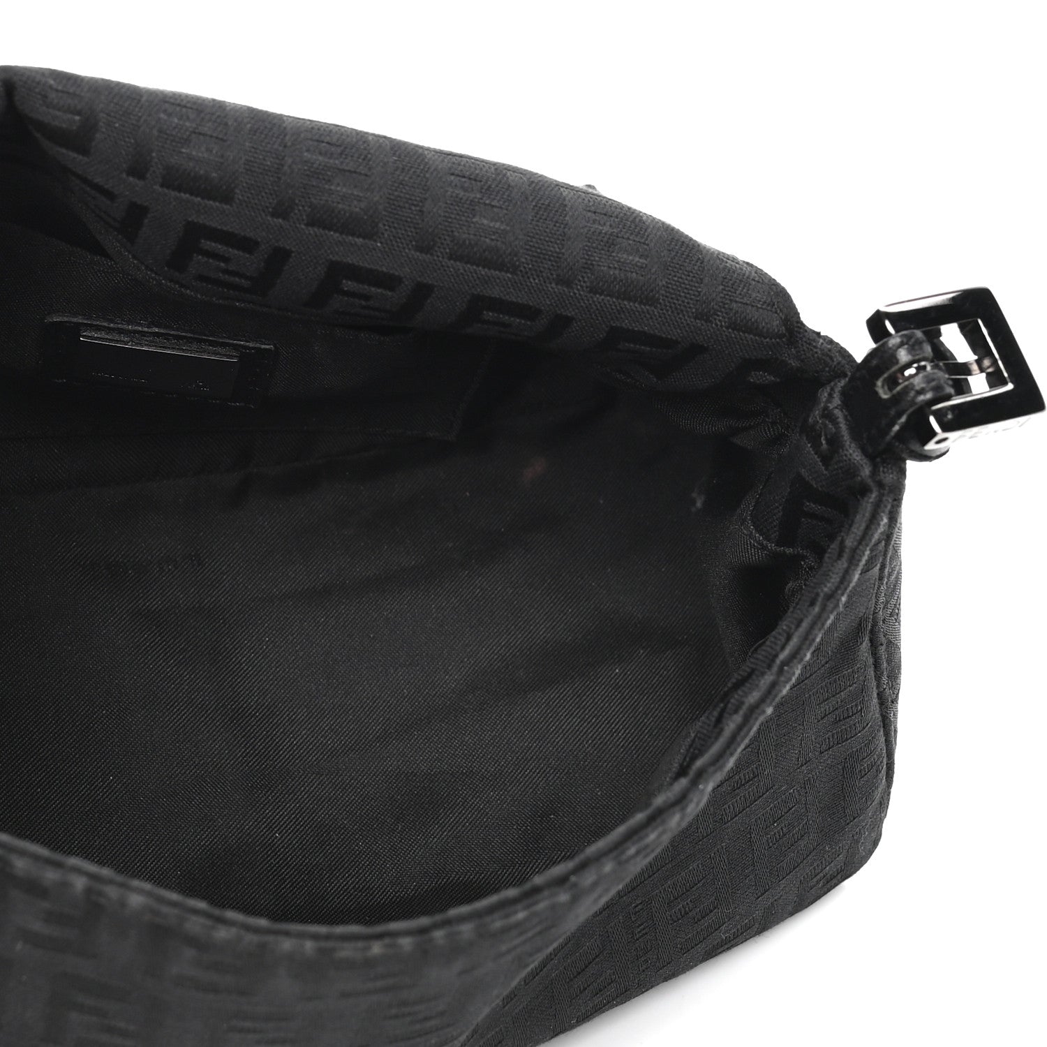 Fendi Zucchino Mini Mama Baguette Black 4 of 4