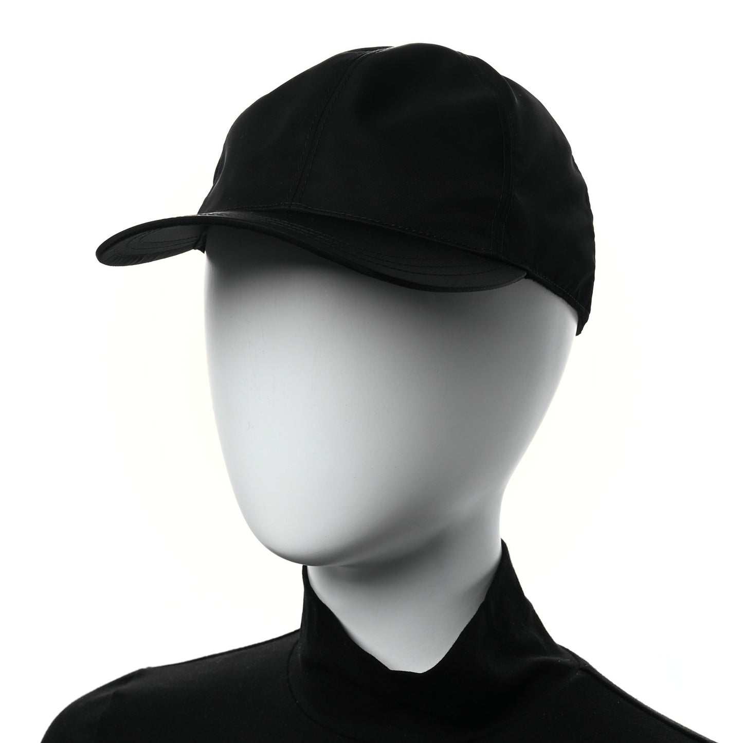 Re-Nylon Womens Baseball Cap M Black