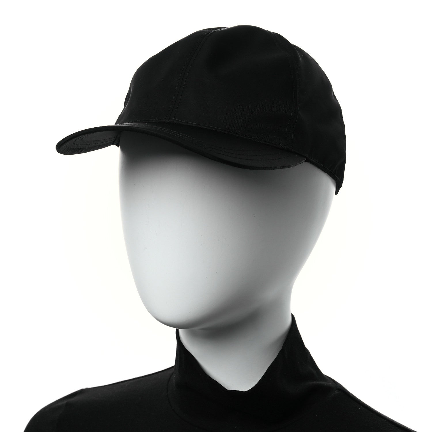 Prada Re-Nylon Womens Baseball Cap M Black 2 of 11