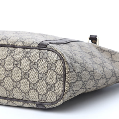 Gucci GG Supreme Monogram Medium Joy Tote Dark Brown 9 of 16