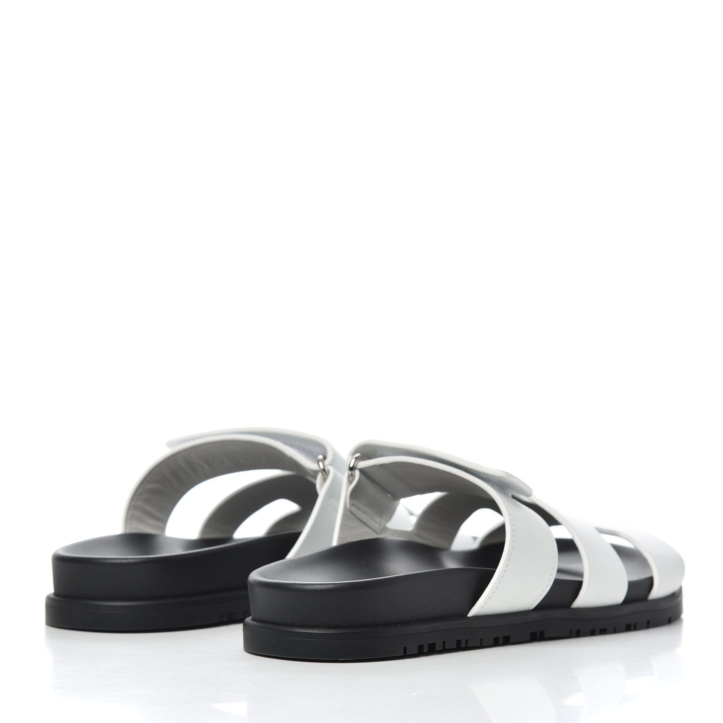 Calfskin Womens Chypre Sandals 37 White