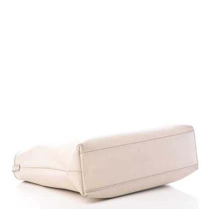 Gucci Calfskin Abbey Tote Off White 4 of 13