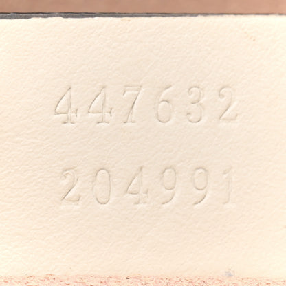 Gucci Calfskin Matelasse Small GG Marmont Chain Shoulder Bag White 7 of 14