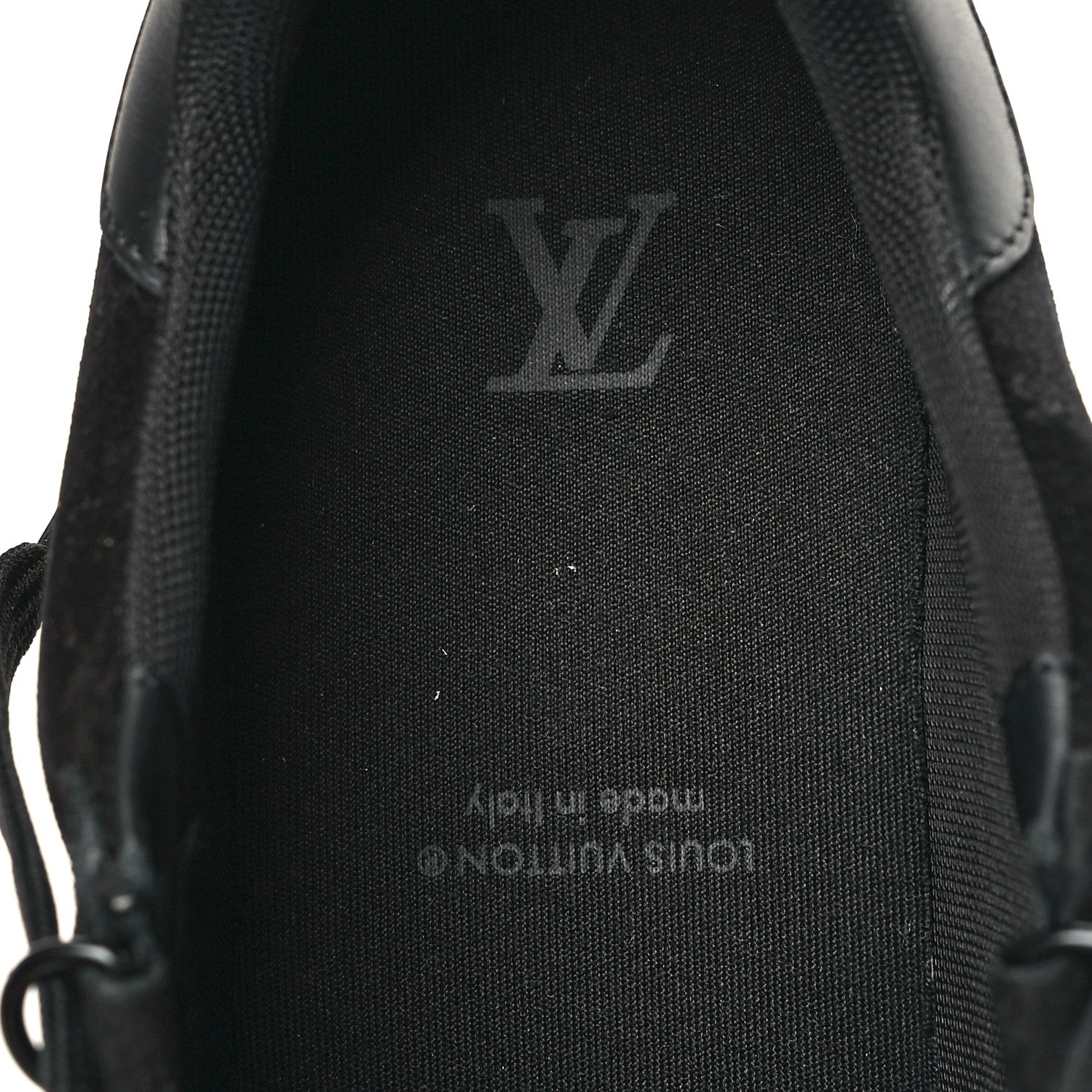 Louis Vuitton Suede Mens LV Trainer Sneakers 8.5 Black 8 of 8