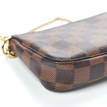 Louis Vuitton Damier Ebene Mini Pochette Accessories 8 of 10