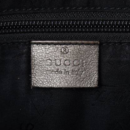 Gucci Imprime Monogram Medium Zippered Shopping Tote Pewter 8 of 13
