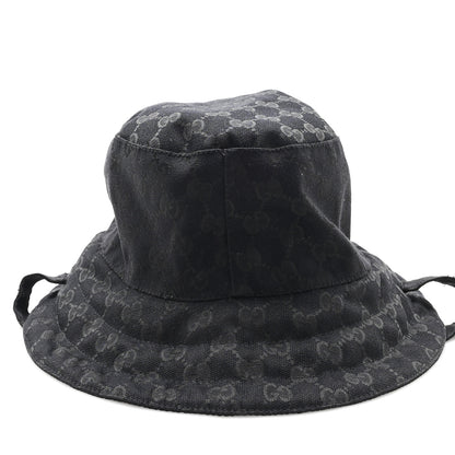Gucci Canvas Monogram Reversible Bucket Hat Black 11 of 14