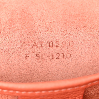 Celine Drummed Calfskin Nano Luggage Lychee 7 of 10