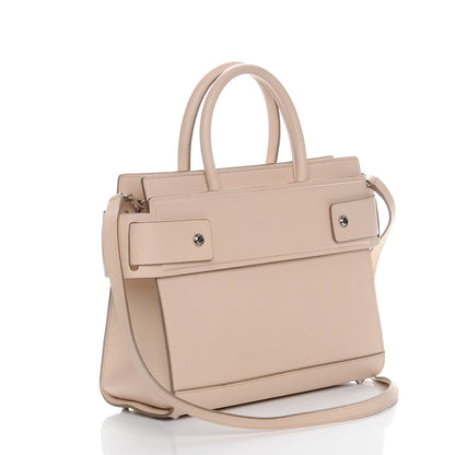 Givenchy Grained Calfskin Small Horizon Satchel Nude Pink 4 of 8