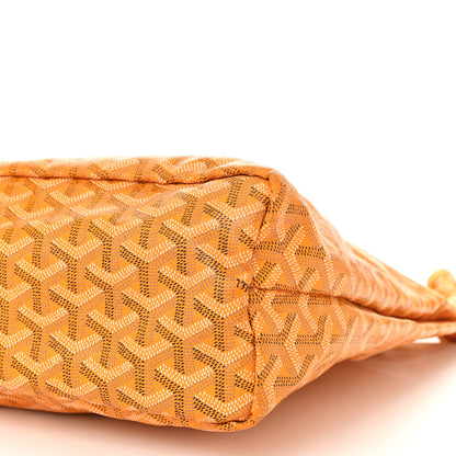 Goyard Goyardine Fidji Zip Hobo Yellow 10 of 13