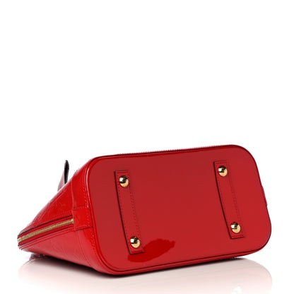 Louis Vuitton Vernis Alma PM Pomme D'Amour 4 of 14