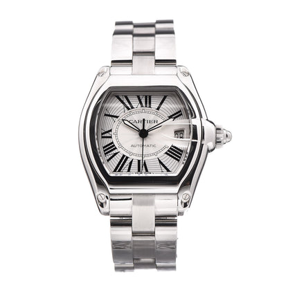 Cartier Stainless Steel 37mm Roadster Automatic Watch 1 of 7