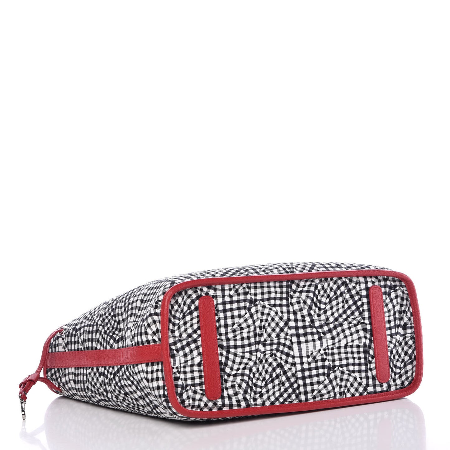 Visetos Medium Liz Reversible Shopper Tote Ruby Red