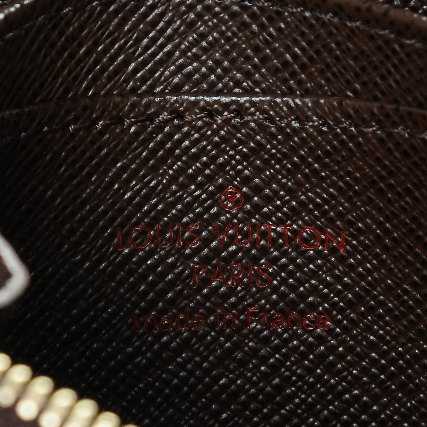 Damier Ebene Zippy Coin Purse