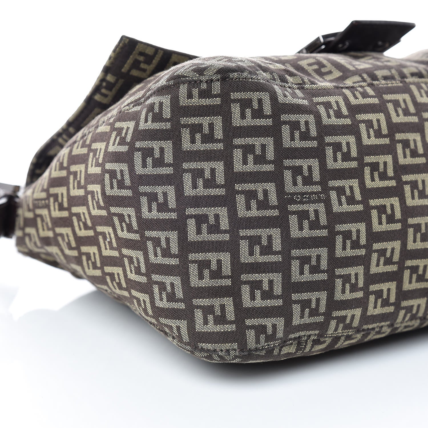 Fendi Zucchino Mama Baguette Dark Brown 5 of 10