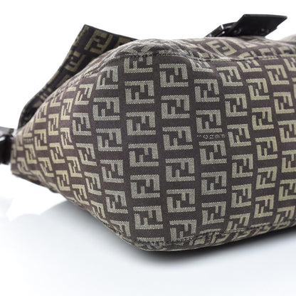 Fendi Zucchino Mama Baguette Dark Brown 5 of 10