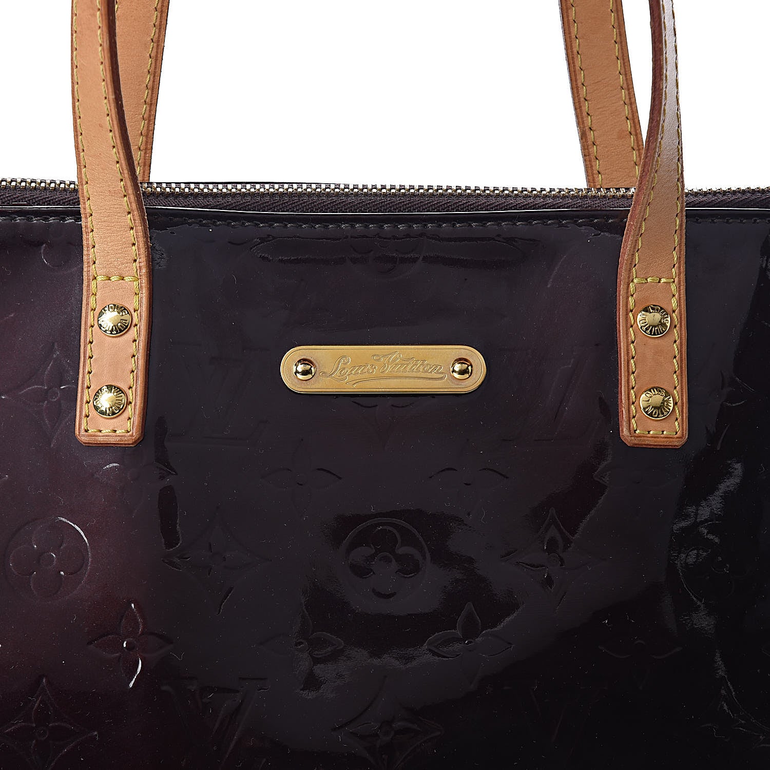 Louis Vuitton Vernis Bellevue GM Amarante 8 of 10