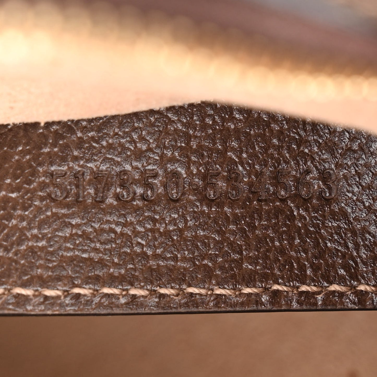 GG Supreme Monogram Web Mini Ophidia Shoulder Bag Brown