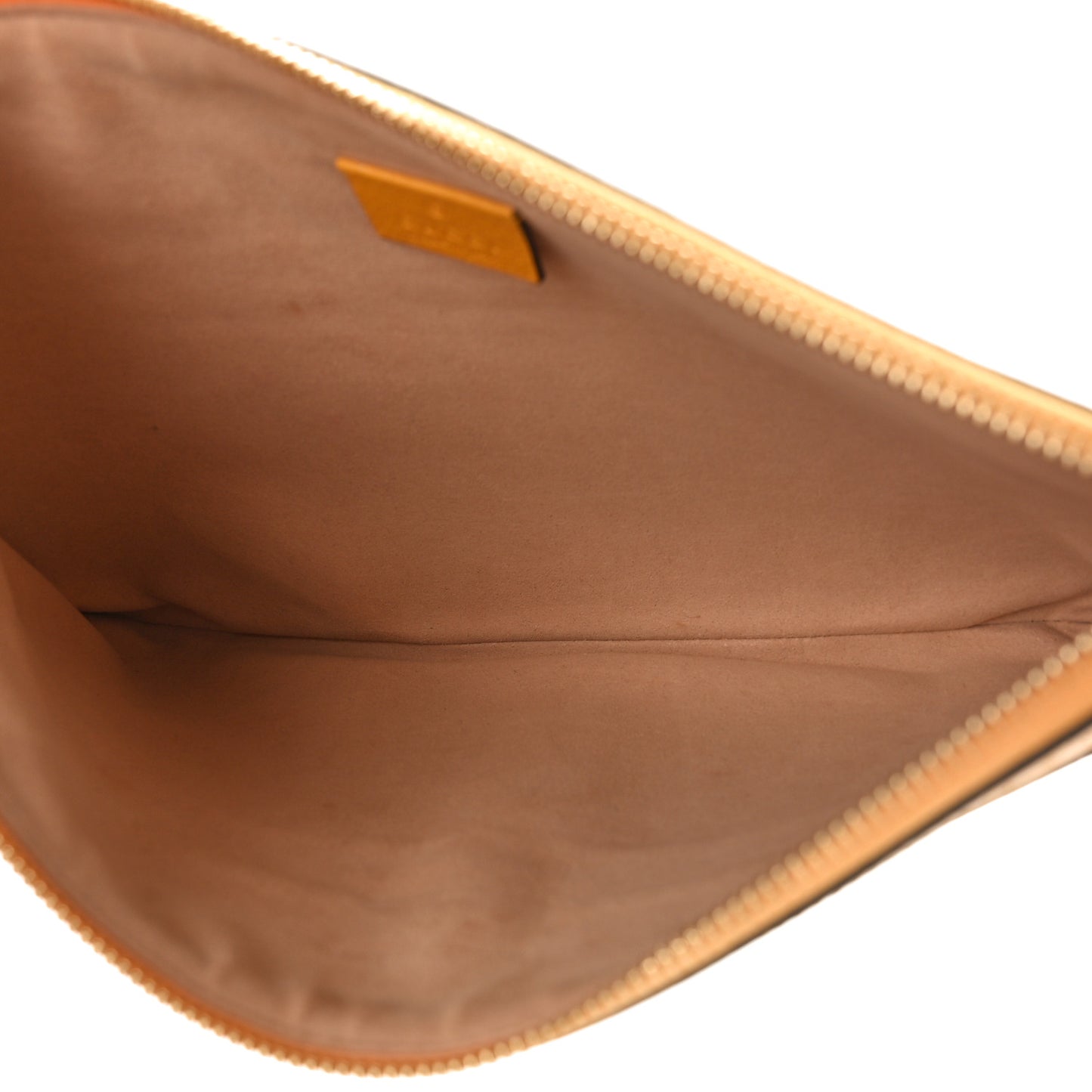 GG Supreme Monogram Flora Large Ophidia Pouch Clutch Beige Multicolor Crop