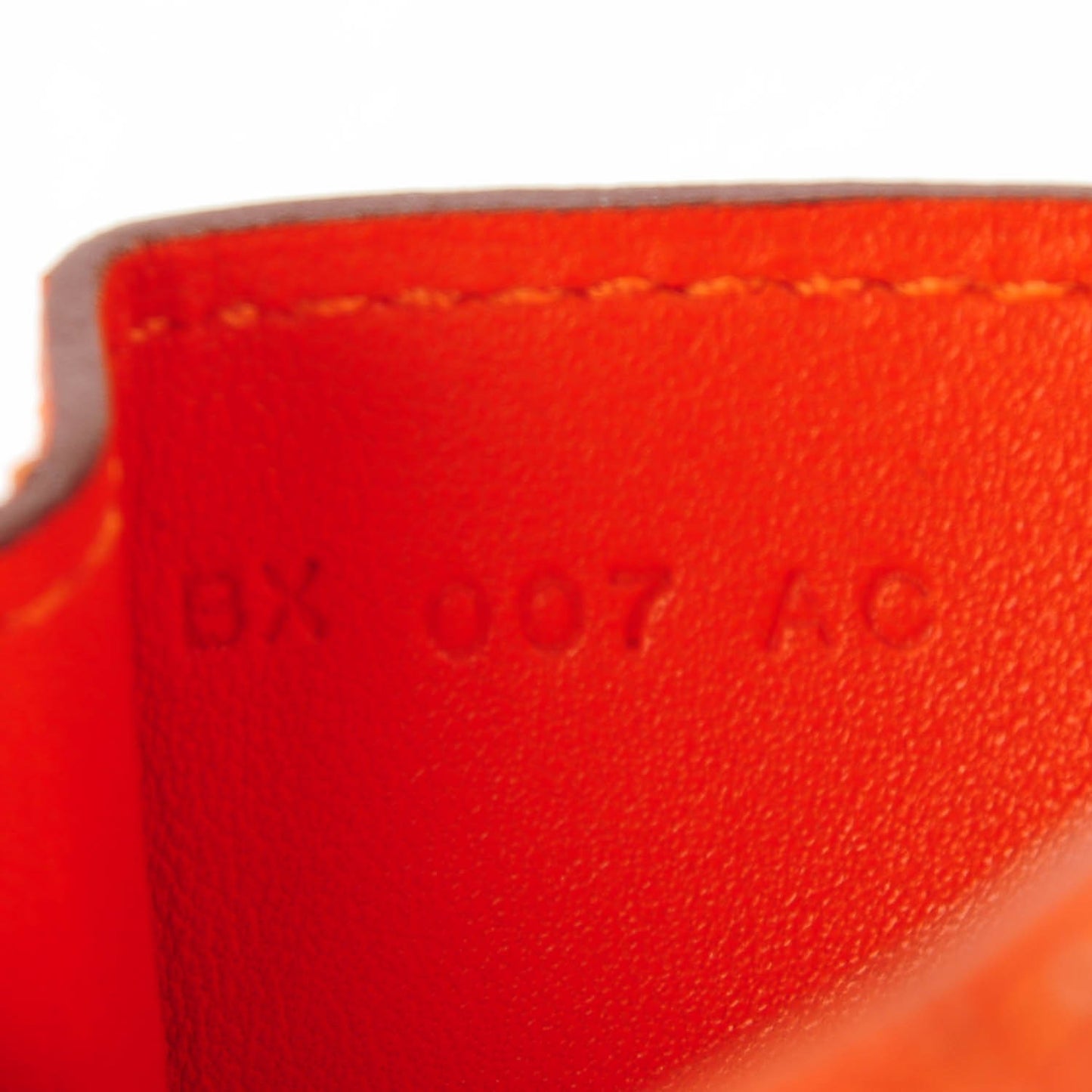 Togo Dogon Card Case Key Holder Feu