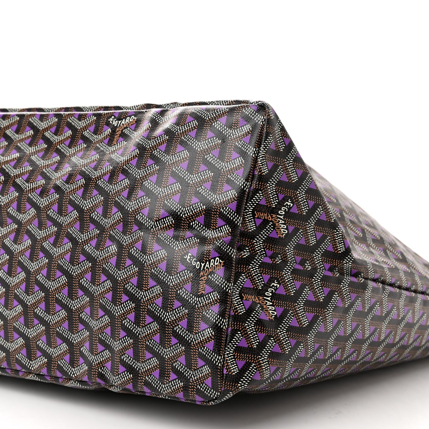 Goyardine Saint Louis Claire Voie GM Black Purple