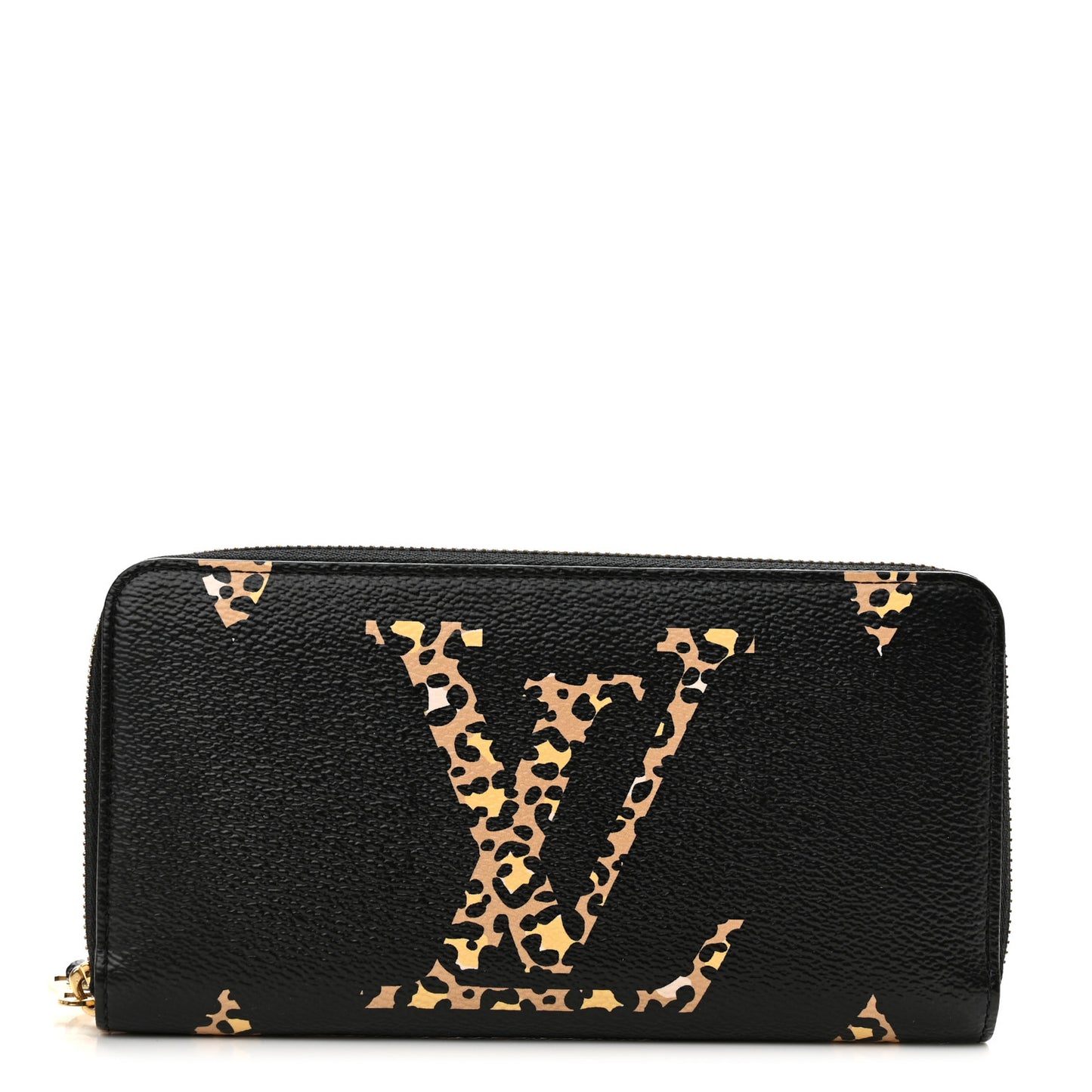 Monogram Giant Jungle Zippy Wallet Black
