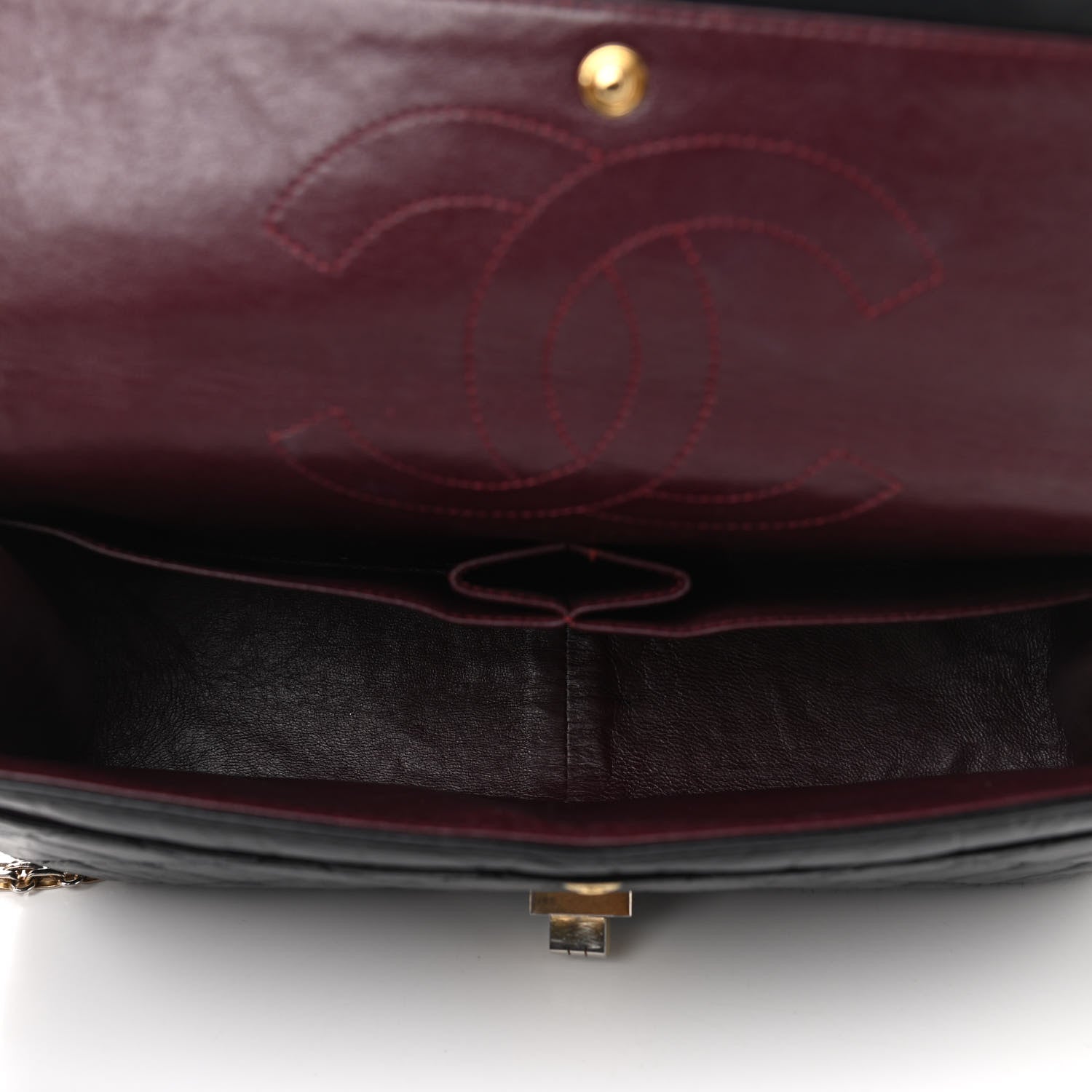 Chanel Aged Calfskin Quilted 2.55 Reissue 226 Flap Black 5 of 14