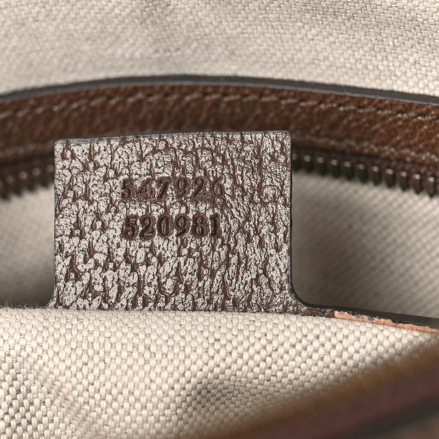 GG Supreme Monogram Web Small Ophidia Messenger Bag Brown