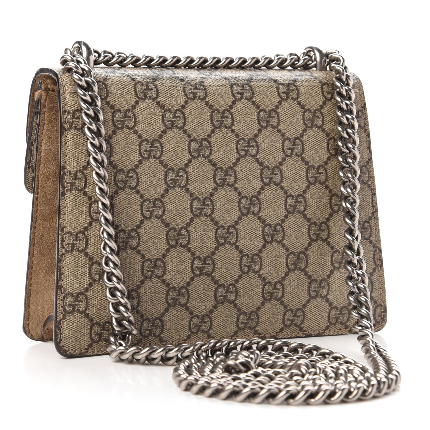 GG Supreme Monogram Mini Dionysus Shoulder Bag Taupe