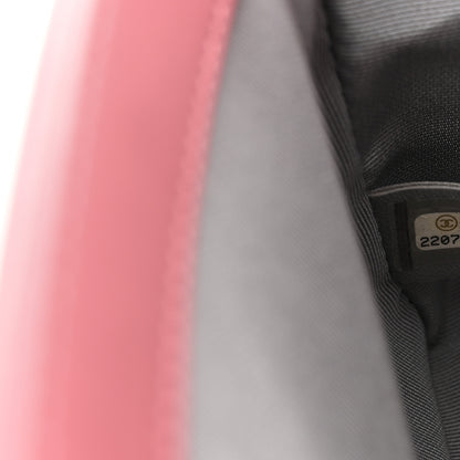 Chanel Calfskin Chevron Quilted Medium Boy Flap Pink 7 of 12