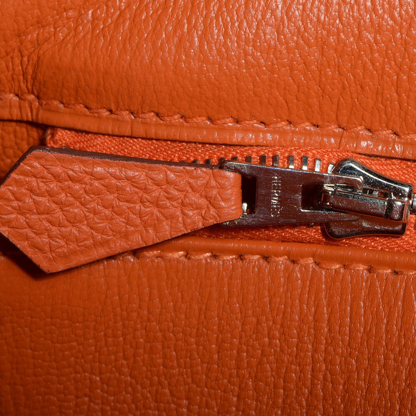 Togo Birkin 35 Orange