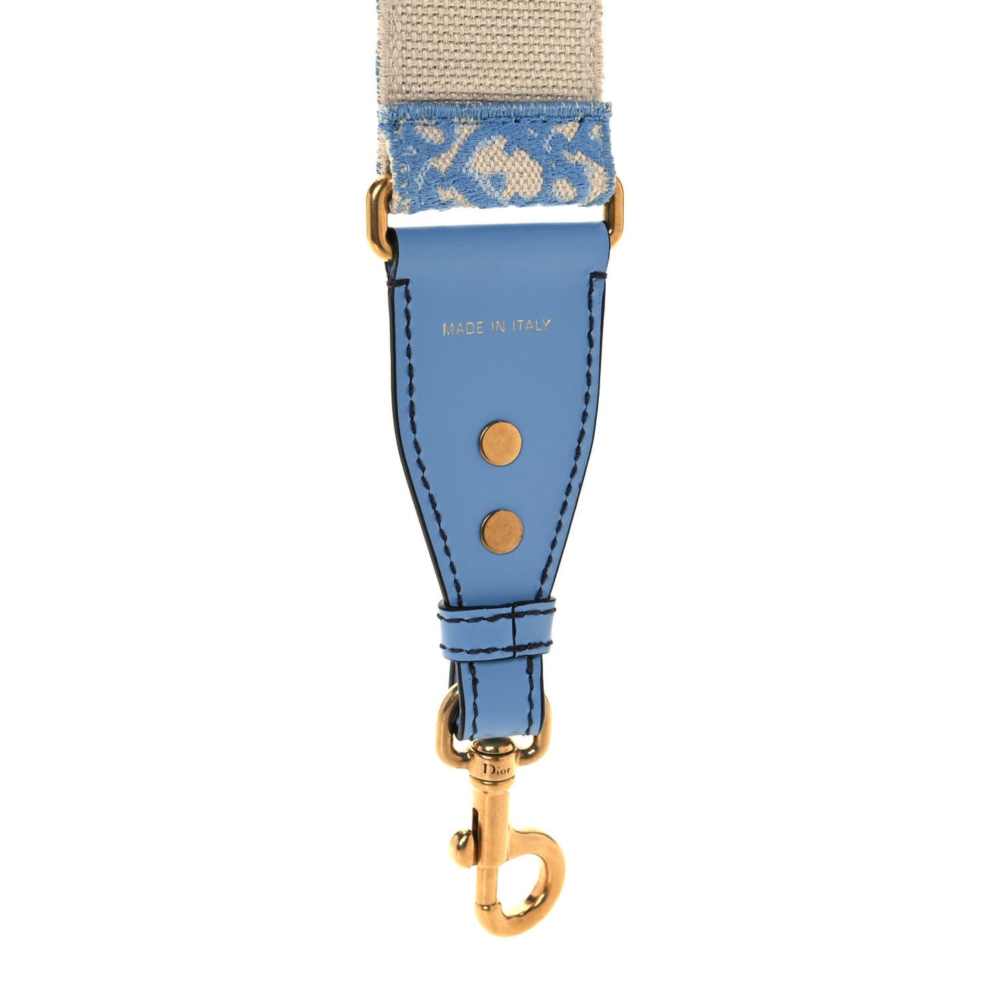 Oblique Adjustable Shoulder Strap Cornflower Blue
